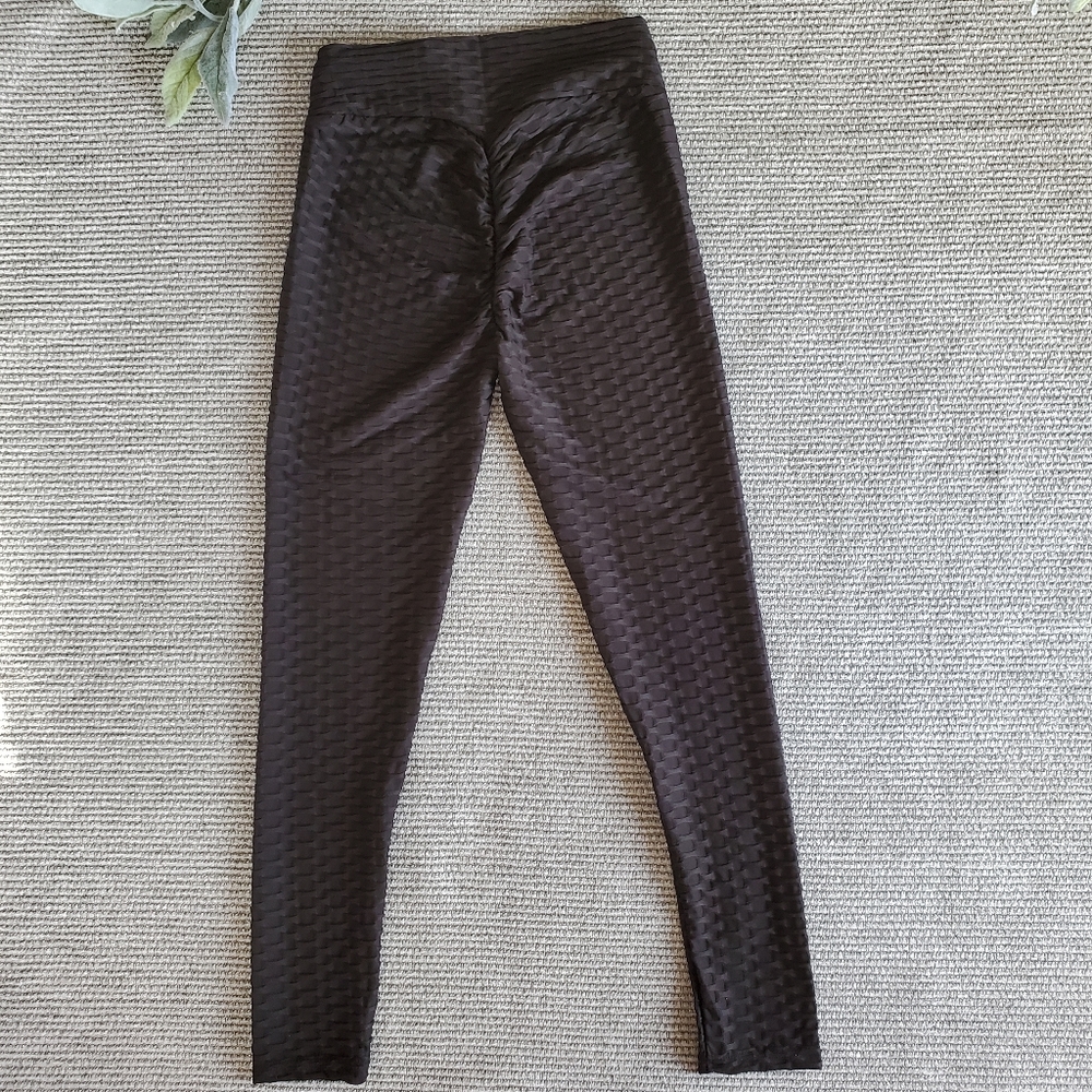 🔅🔅Honeycomb Booty Contouring Leggings TikTok Pants NWOT - Picture 8 of 8